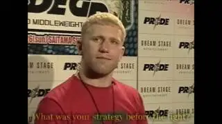 Sergei Kharitonov Post PRIDE Critical Countdown 2005 Interview.