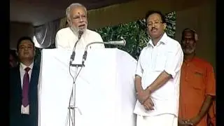 PM pays respects to Sreenarayana Guru & plants sapling | PMO