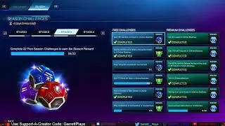 Garrett Plays Rocket League Live!!! Grinding XP And Working On The Rocket Pass!!! #70