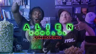 'Alien: Romulus' Xenomorph Head Popcorn Bucket & Face Hugger Specimen Container Unboxing