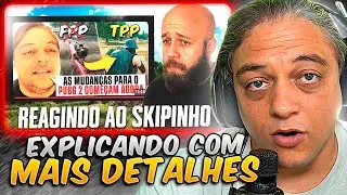 REACT do REACT - SkipNhO Respondendo o Romanov Sobre a SA&Iacute;DA do FPP do PUBG!