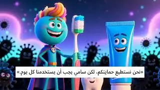 لعناية بالاسنان مع سامي