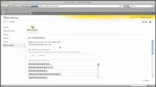 MS Exchange Control Panel