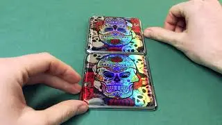Angelo Case Holographic Sugar Skull