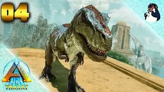 ON ATTRAPE UN REX ET ON LANCE LA CONSTRUCTION DE LA BASE : Ep4 THARAT Ark Ascended