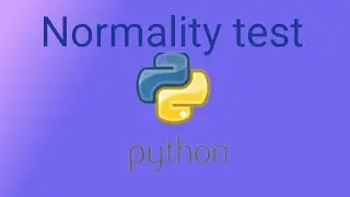 Normal distribution in PYTHON