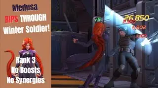Medusa RIPS THROUGH RoL Winter Soldier! Rank 3 Showcase | Marvel Contest of Champions