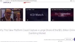 Joy Token - обзор ICO.
