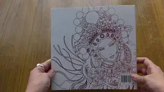 CHINESE TRADITIONAL CULTURE Adult coloring book flip through