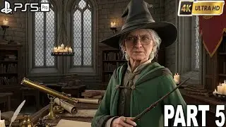 Hogwarts Legacy PS5 Pro Walkthrough Part 5 - Full Game 4K 60FPS No Commentary