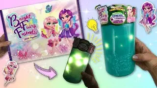 Bright Fairy Friends Collectible Light Up Fairy Dolls With Light Up Fairy Home! Funrise Toys