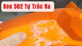 MẸO Đơn Giản, Cách Làm Sạch KEO 502 Dính Trên Lớp Sơn Xe Dễ Dàng | Tóp 10 Sáng Tạo