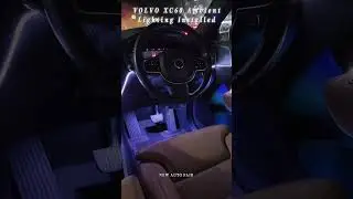 Volvo XC 60 Ambient Lighting Installed for a Luxury & Premium Look! ✨🚘