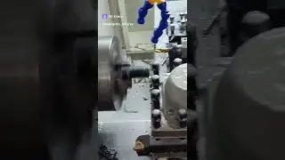 Токарка фитинга JIC 9/16. ЧПУ