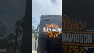 7x16 Motorcycle Trailer - Harley Davidson.