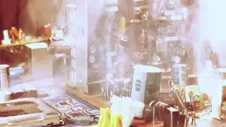 Smoke In Computer Stock Video