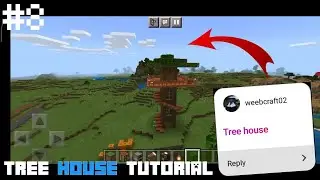 Minecraft tutorials ep-8|A treehouse|Rodhszone