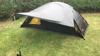 Hilleberg Unna used with Tarp 5