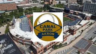 Drone Footage of Canal Park in Akron, Ohio