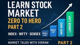 Stock Market for Beginners: What is Nifty, Sensex, Index & Market Cap? | Market Talks with Vikram