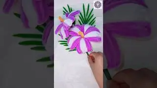 How to Make Beautiful Flower from Chenille Stems Pipe Cleaner Flower👌💫 #diy #craft #flowers #shorts