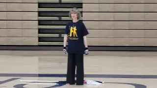 Winter Color Guard performance