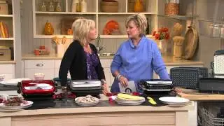 George Foreman 5 Serving Evolve Grill w/Sear Function & Addl. Plates with Carolyn Gracie