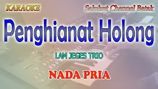 PENGHIANAT HOLONG ll KARAOKE BATAK ll LAM JEGES TRIO ll NADA PRIA C#=DO