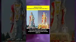 This Is The Tallest Statue Of Lord Ram | #shorts #ytshorts