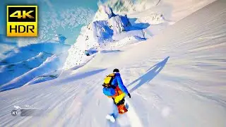 STEEP [PS5&trade;4K HDR нового поколения] Реалистичный графический геймплей PlayStation&trade;5