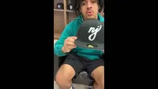 NJ Script New Era 59Fifty Fitted Hats (Black Gray Under Brim)