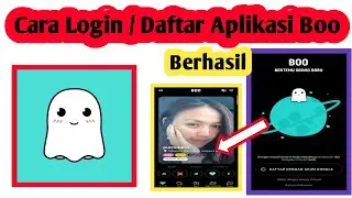 Cara Login Di Aplikasi Boo | Cara Daftar Aplikasi Boo