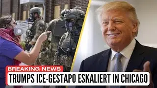 Trumps Gestapo eskaliert in Chicago - Irre Bilder aus Illinois
