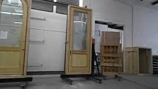 Impact Testing - 1 Lite Wood Door