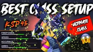 *ULTIMATE* KSP 45 Best Class Setup (8 Attachments) | Black Ops Cold War Multiplayer