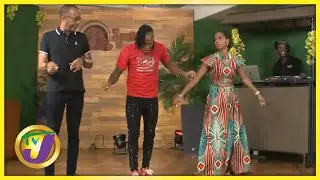Neville Bell vs Simone Clarke-Cooper Ding Dong Dance Challenge with Sparta | TVJ Smile Jamaica