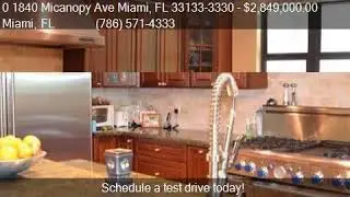 0 1840 Micanopy Ave Miami, FL 33133-3330  for sale in Miami,