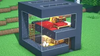 best minrcraft mordarn house 🏠