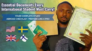 List of Documents needed for Admissions and Scholarships | Study Visa | International Student