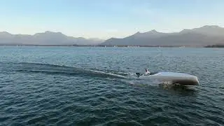 KAEBON EB EINS 12 KW Driving pleasure in the fall with the electric motorboat