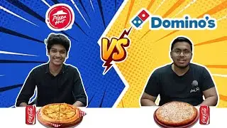 Dominos Margherita VS Pizza Hut Margherita || Kon jitega ?? 😨😨||
