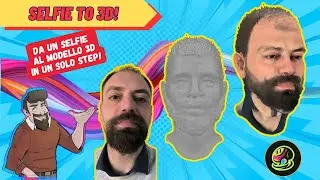 Incredibile! Da selfie a 3D con un solo passaggio!