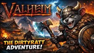 Valeheim LIVE | Ratt and his community build together. #valheim