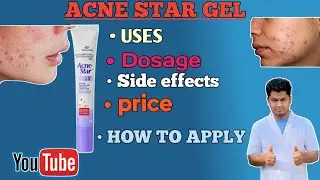 Acne Star Gel &bull; Clindamycin Nicotinamide gel Review in Hindi &bull; USES & SIDE EFFECTS &bull; how to apply