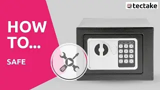 Funktionsanleitung Elektronischer Safe/Tresor mit Schl&uuml;ssel inkl. Batterien | tectake