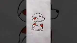 how to draw a dog from 66 #art #drawing