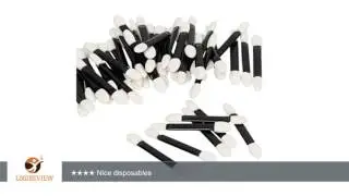 BMC 50 Disposable Dual Sided Sponge Tipped Makeup Eyeshadow Applicator Tool | Review/Test