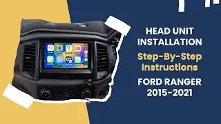 Ford Ranger 2015-2021 Android Auto | Apple Carplay ⭐ Gtzone Head Unit Installation 2 Mins Tutorial