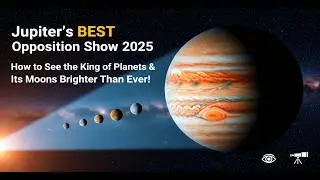 Jupiter's BEST Opposition Show 2025: How to See the King of Planets & Its Moons Brighter Than Ever!