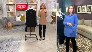 Susan Graver Weekend Cotton Modal French Terry Tunic on QVC